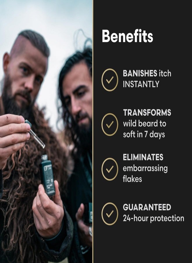 The Beard Struggle Tonic + Elixir Beard Oil Bundle - Platinum Collection - Grooming Beard Oil - Softens, Moisturizers, and Strengthens Beard Growth - Pack of 2, Aesir's Triumph - Image 3