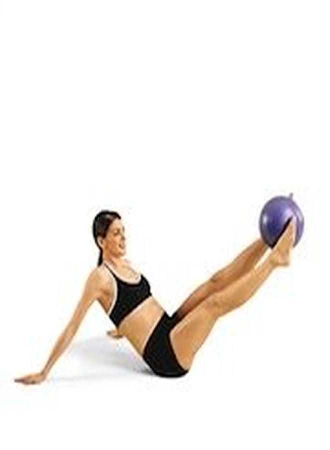Theragear Pilates Mini Ball, Purple, 9 Inch - Image 2