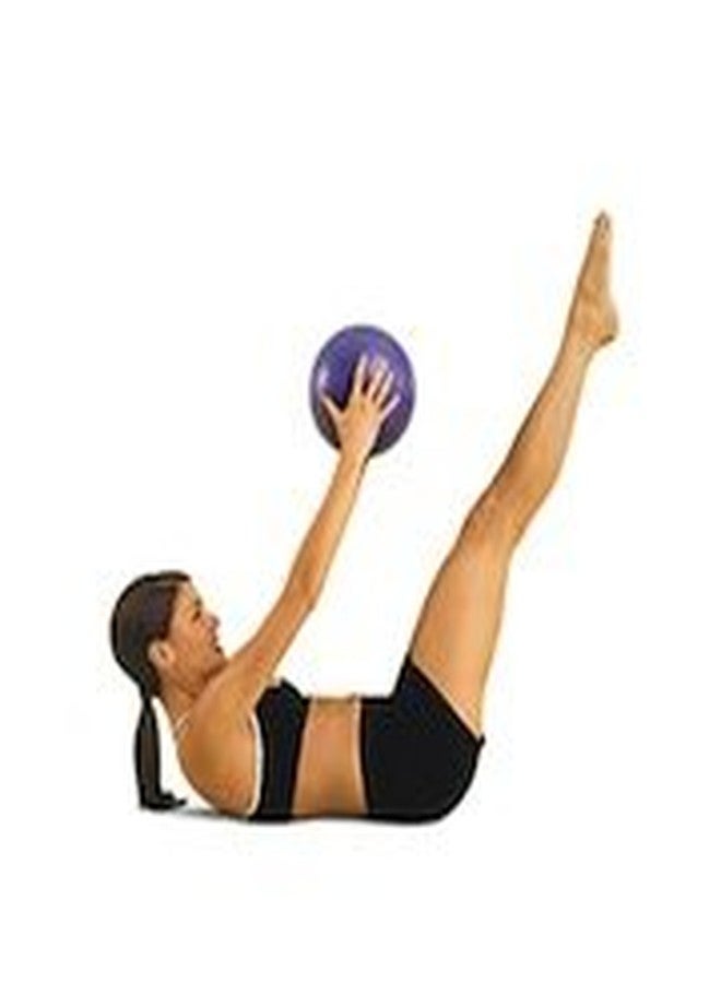 Theragear Pilates Mini Ball, Purple, 9 Inch - Image 3
