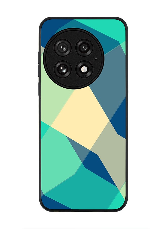 Stylizedd For OnePlus 13 5G Case,Slim fit Camera Protection, Shockproof Thin Phone cover  - Checkered Aqua  - Image 1