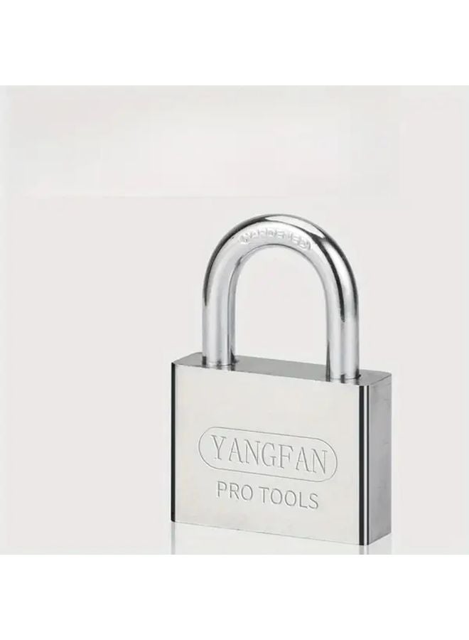 3CM Anti Theft Padlock Waterproof Rust Proof For Door Cabinet Locker Gym 1pc - Image 2