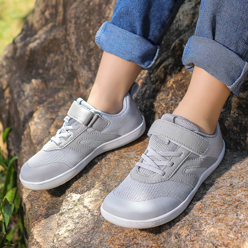New Children'S Wide-Toe Shoes, Wide-Toe Barefoot Shoes, Non-Slip Breathable Outdoor Casual Sports Shoes, Running And Hiking Shoes - Image 4