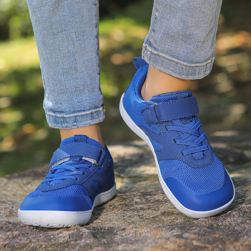New Children'S Wide-Toe Shoes, Wide-Toe Barefoot Shoes, Non-Slip Breathable Outdoor Casual Sports Shoes, Running And Hiking Shoes - Image 3