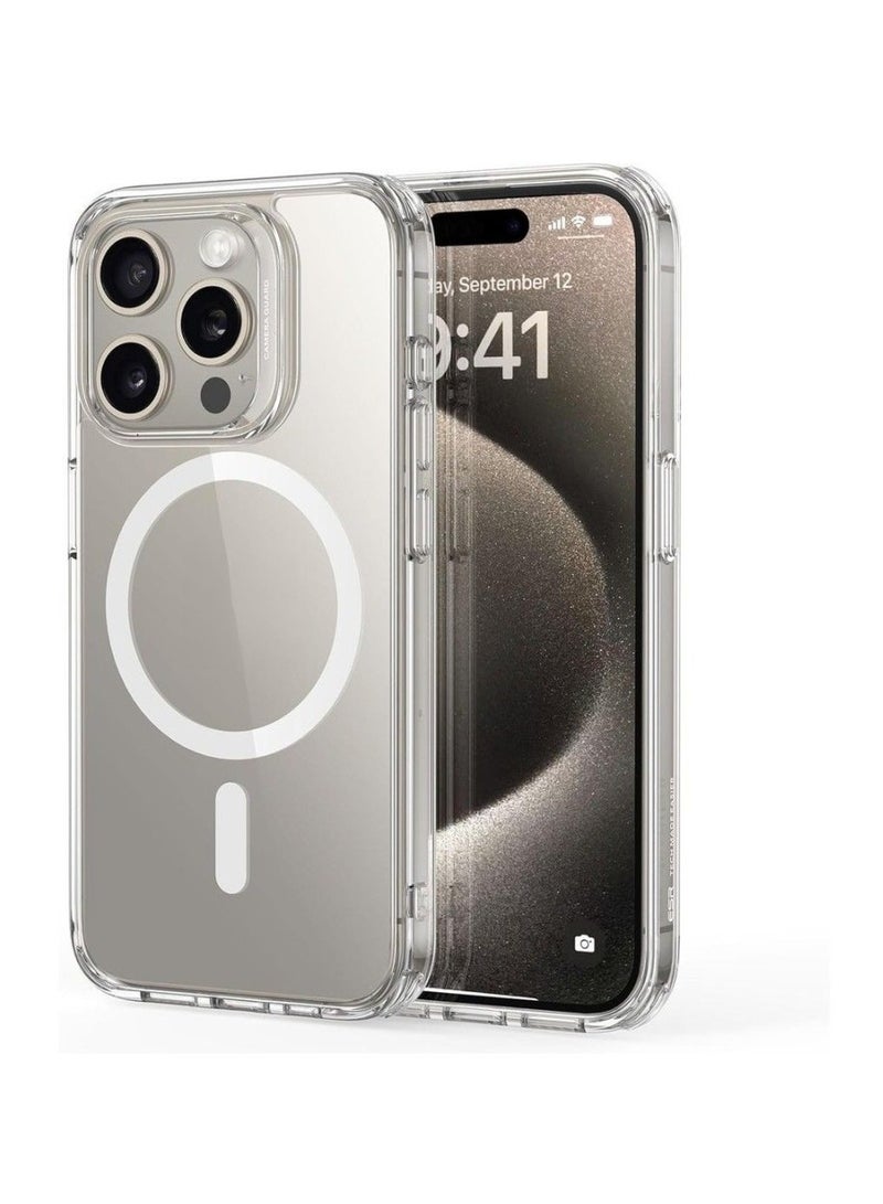 2 Pack For IPhone 15 Pro Max Case Compatible With MagSafe A-Grade Protection Yellowing Resistant Scratch-Resistant Back Magnetic Phone Cover For IPhone 15 Pro Max  - Image 1