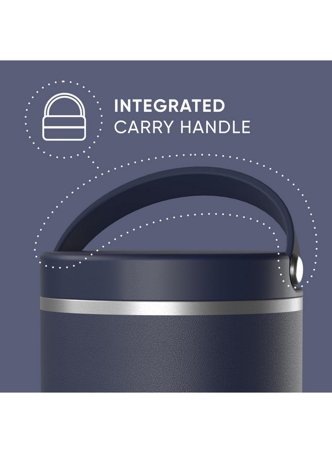 Hydrapeak 25oz Stainless Steel Vacuum Insulated Thermos Food Jar | Thermos for Hot Food and Cold Food, Wide Mouth Leak-Proof Soup Thermos for Adults, 10 Hours Hot and 16 Hours Cold (Navy) - Image 3