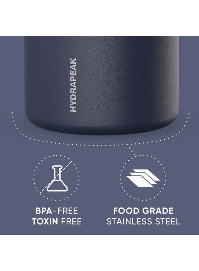 Hydrapeak 25oz Stainless Steel Vacuum Insulated Thermos Food Jar | Thermos for Hot Food and Cold Food, Wide Mouth Leak-Proof Soup Thermos for Adults, 10 Hours Hot and 16 Hours Cold (Navy) - Image 2