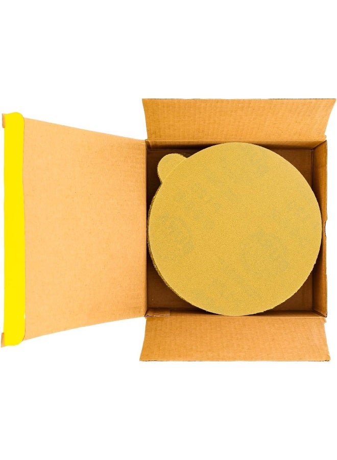 Dura-Gold Dura-Gold Premium - 120 Grit 6" Gold PSA Self Adhesive Stick  - Image 2