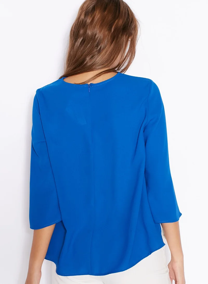 TOPSHOP Side Split Top