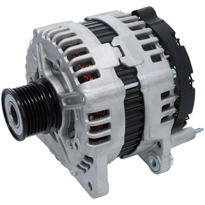 BOSCH AL0948N Premium 100% New Alternator - Compatible with Select Volkswagen CC, Passat, Passat CC; 180 Amp - Image 1