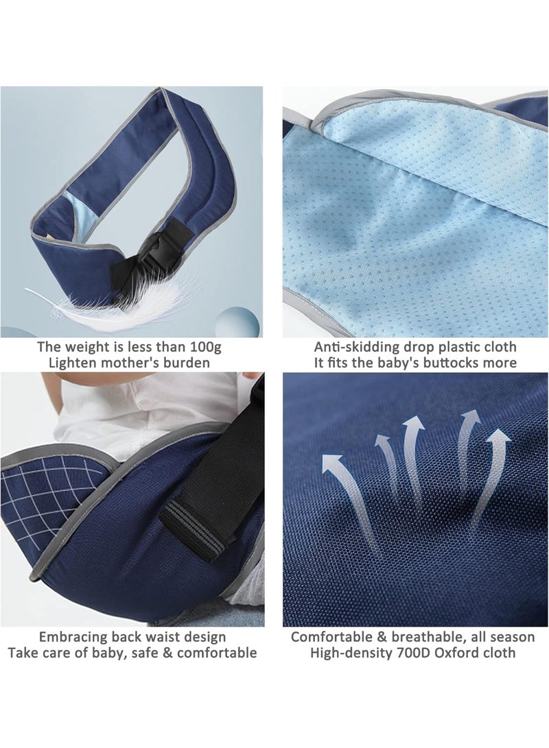 jaexest Portable Toddler Carrier – Adjustable Child Sling – Ergonomic One Shoulder Labor-Saving Carrier – Polyester Half Wrapped Toddler Sling with Anti-Slip Particles – for Toddlers, Children 6-36 Months - Image 4