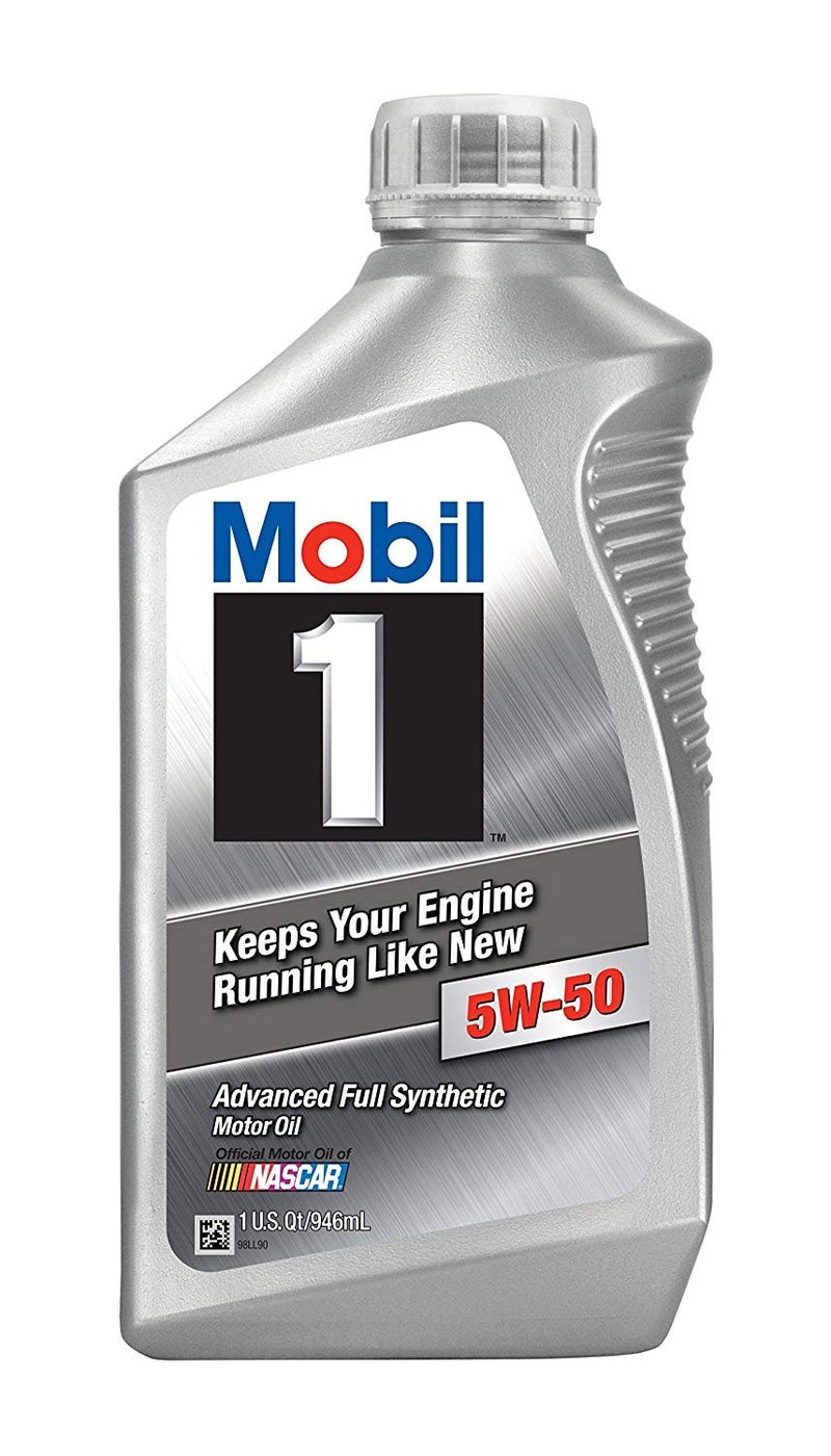 Mobil زيت محرك موبيل 1 106035 5W-50 الاصطناعي بالكامل - 1 لتر (عبوة من 6) - Image 1