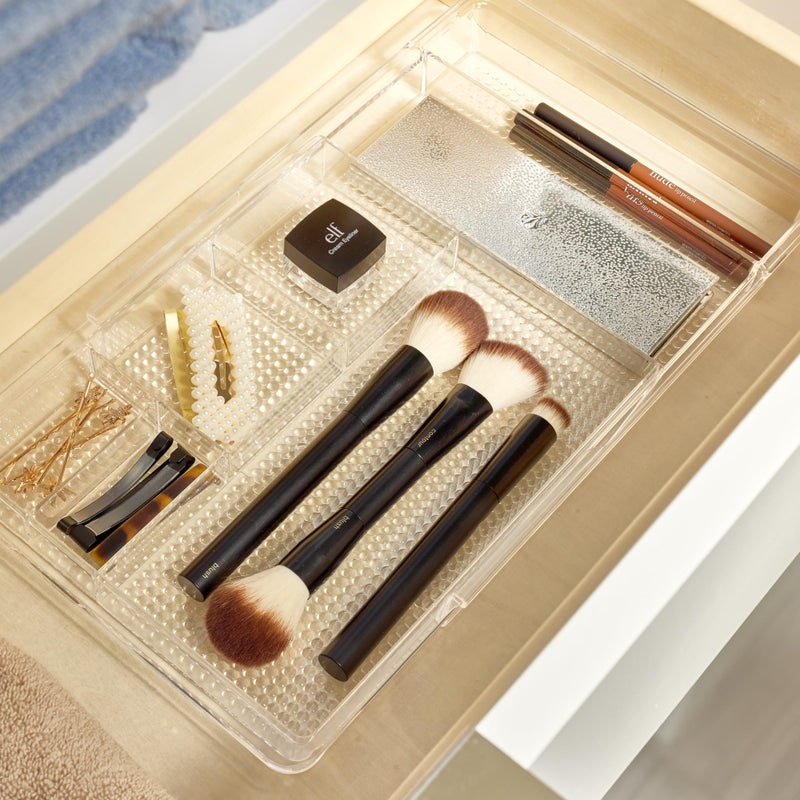 InterDesign iDesign Expandable Vanity Drawer Organizer, The Clarity Collection â€“ 11.25â€ to 18.5â€, Clear - Image 4