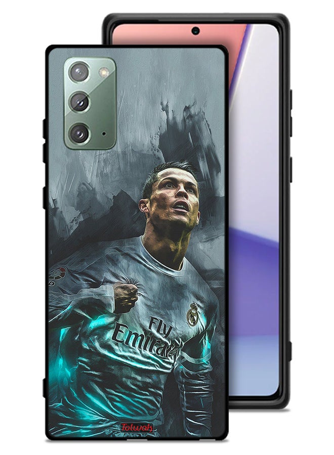 Samsung Galaxy Note 20 5G Protective Case Cover Cristiano Ronaldo Art