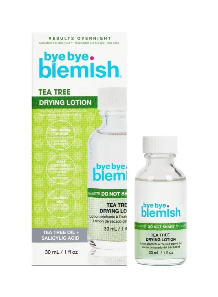 Bye Bye Blemish Tea Tree Drying Lotion Treatment 30ml - Image 1
