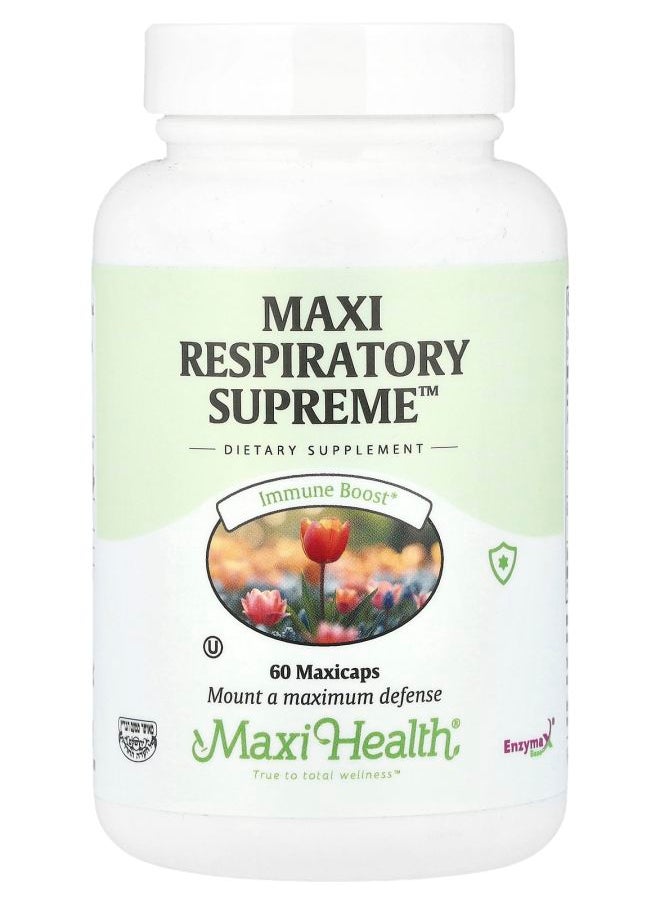 Maxi Health Maxi Respiratory Supreme™ 60 Maxicaps 