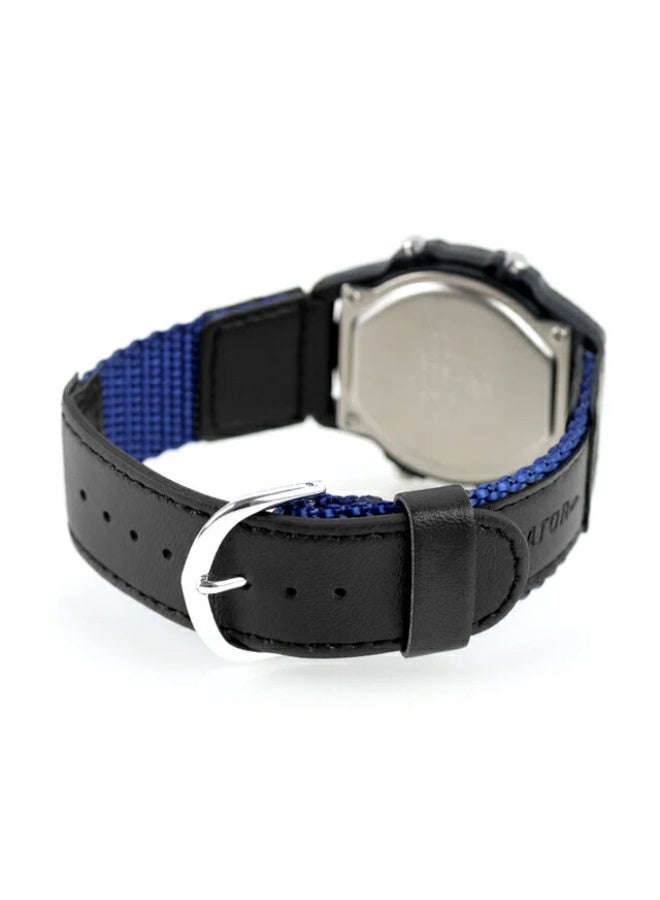 كاسيو ساعة كاسيو W-220HF-2AV للجنسين باللون الأسود والأزرق الرقمية - Image 3