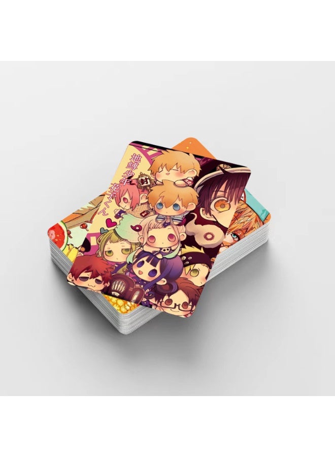 NIBEMINENT 92 Pcs Cartoon Hanako Double-sided Lomo Cards Card For Fans Collection Gifts - Image 2