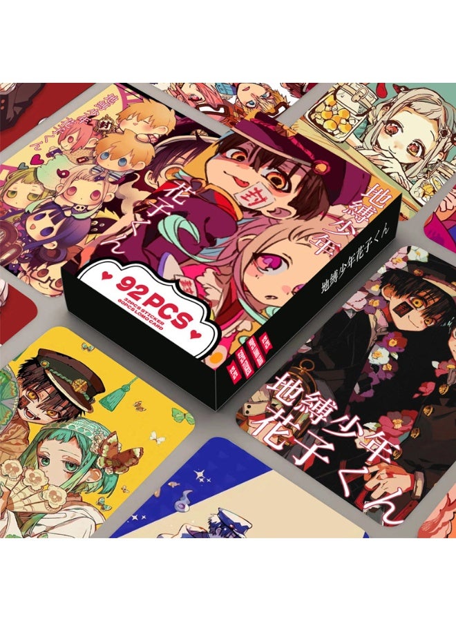 NIBEMINENT 92 Pcs Cartoon Hanako Double-sided Lomo Cards Card For Fans Collection Gifts - Image 1