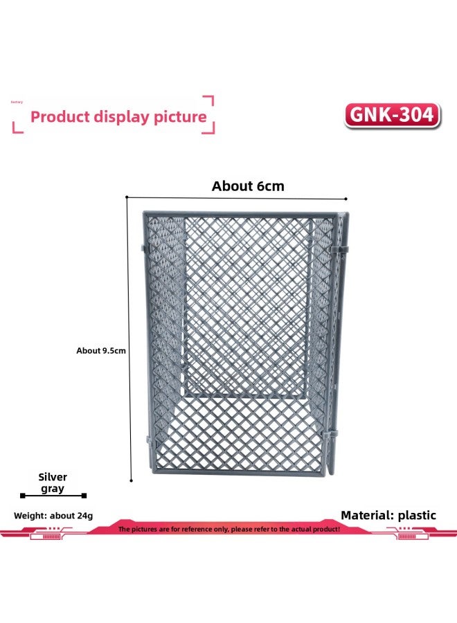 Fence Protective Net Suitable For Lego Gundam Model Military Base Scene Accessories Iron Roadblock Special/Police Inspector/Prison 