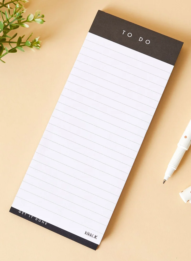 Kikki.K Essential To Do List Notepad