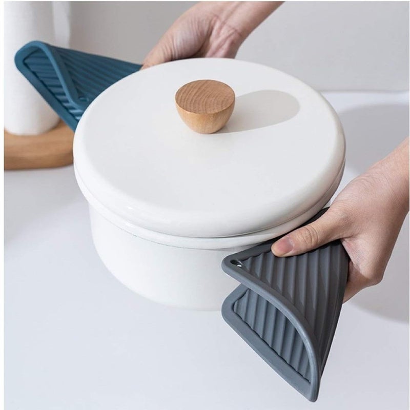 KRIVETY Silicone Trivet Mat NonSlip InsulationHeat Proof Resistant Trivet Mat Pad for Hot Pan and Pot Pads Counter Mat Heat Resistant Tablemat or Placemats Size63 Square Pack of 3 - Image 5