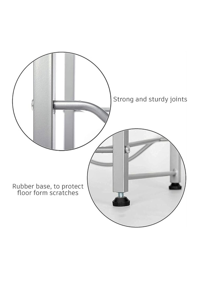 5 Bottles Storage Rack 5 Tier Reinforced Carbon Steel Heavy Duty Water Cane Jug Holder Cooler Organizer Shelf for Home Kitchen Office Garages Restaurant Gym Stand Shelves  - Image 5