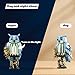 APENGBAOL Ideas Magic World Owl Flower Animal Building Set Owl Creative Desk LampCollectible Harry Bird ModelGifts for Adults or Teens Kids 8 1288 Pieces - Image 4