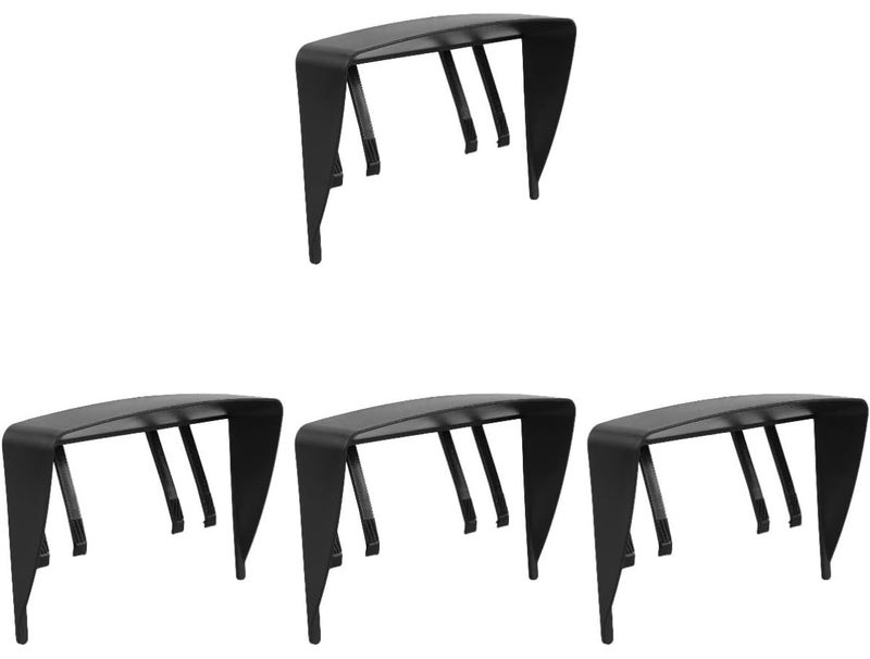 MAGICLULU Car Navigation Sunshade Portable Auto Sun Protection Visor 4 Pack Easy Installation Device Accessory - Image 1