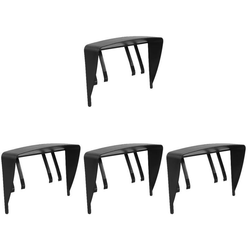 MAGICLULU Car Navigation Sunshade Portable Auto Sun Protection Visor 4 Pack Easy Installation Device Accessory - Image 2