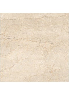 SOMANY Nueva Toscana Crema FP Polished Tile - 600x600mm, 11mm Thickness, 1.44 SQM, Premium Ceramic, Glossy Polished Finish, Modern Flooring  - Image 1