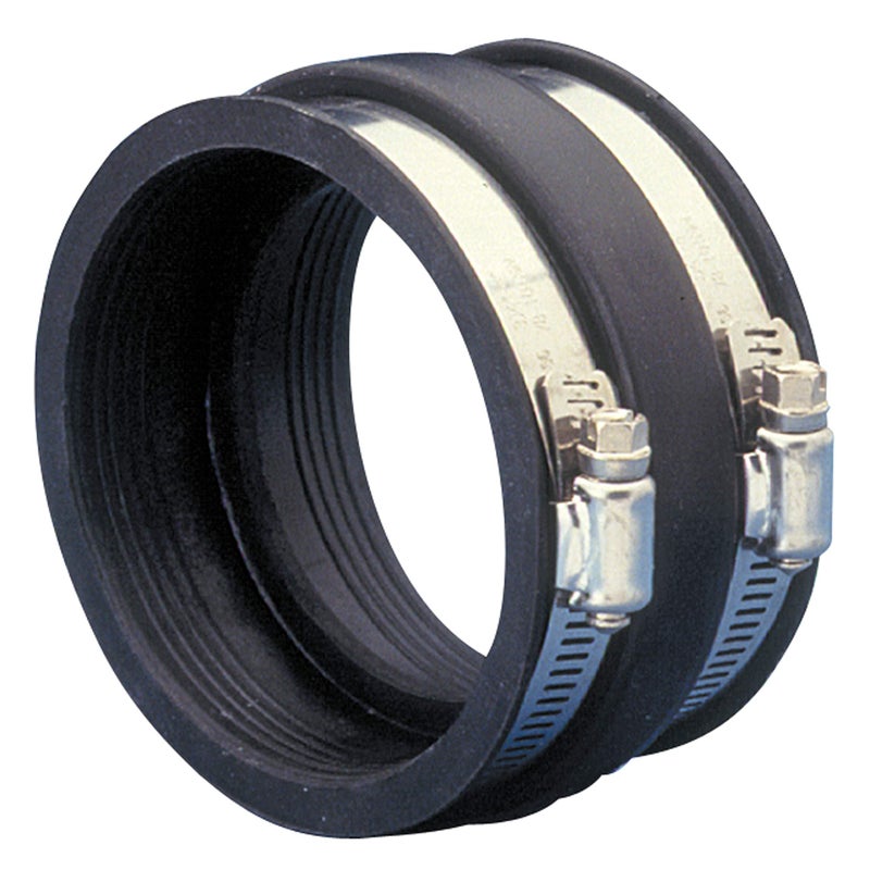 Valterra F02-2103 Flexible Coupler - 3" , Black - Image 1
