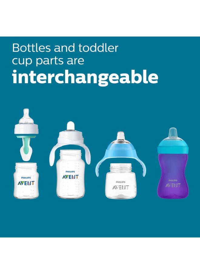 فيليبس زجاجة Philips Avent المضادة للمغص للأطفال سعة 4 أونصات (عبوتان مزدوجتان) - Image 4