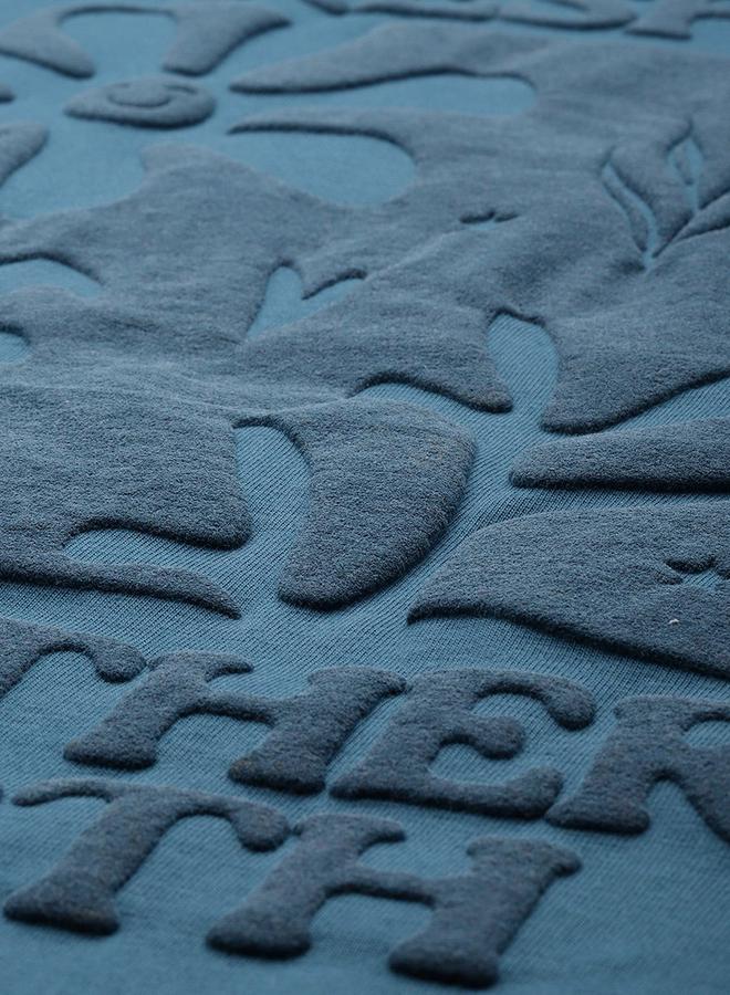 ديلينجر تيشيرت قطن فضفاض مطبع بطبعة بارزة - Image 2