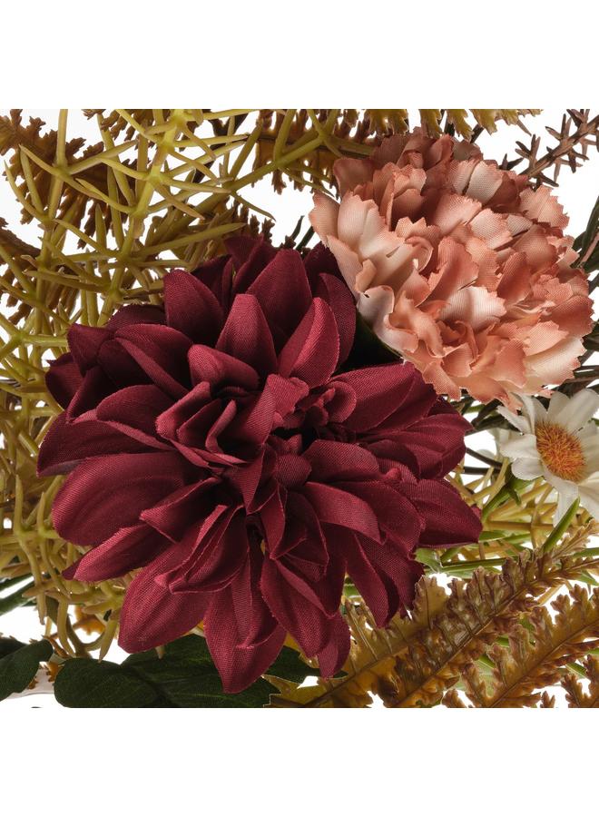 erorex Artificial Bouquet, Multicolour, 35 Cm - Image 3