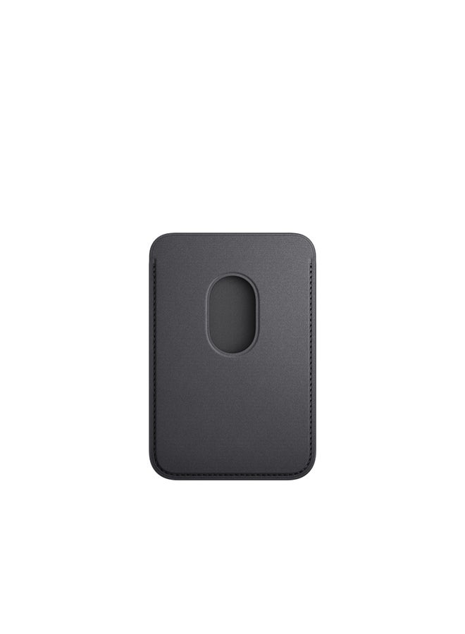Apple iPhone FineWoven Wallet with MagSafe - Black - Image 2