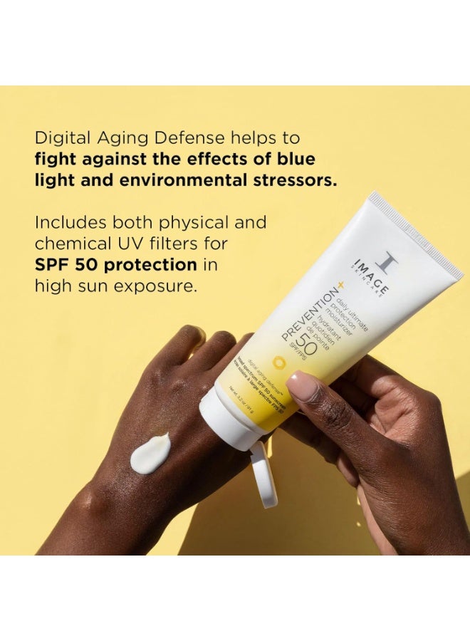 IMAGE SKINCARE مرطب Image Skincare Prevention+ Daily Ultimate Protection SPF 50، 3.2 أونصة - Image 5