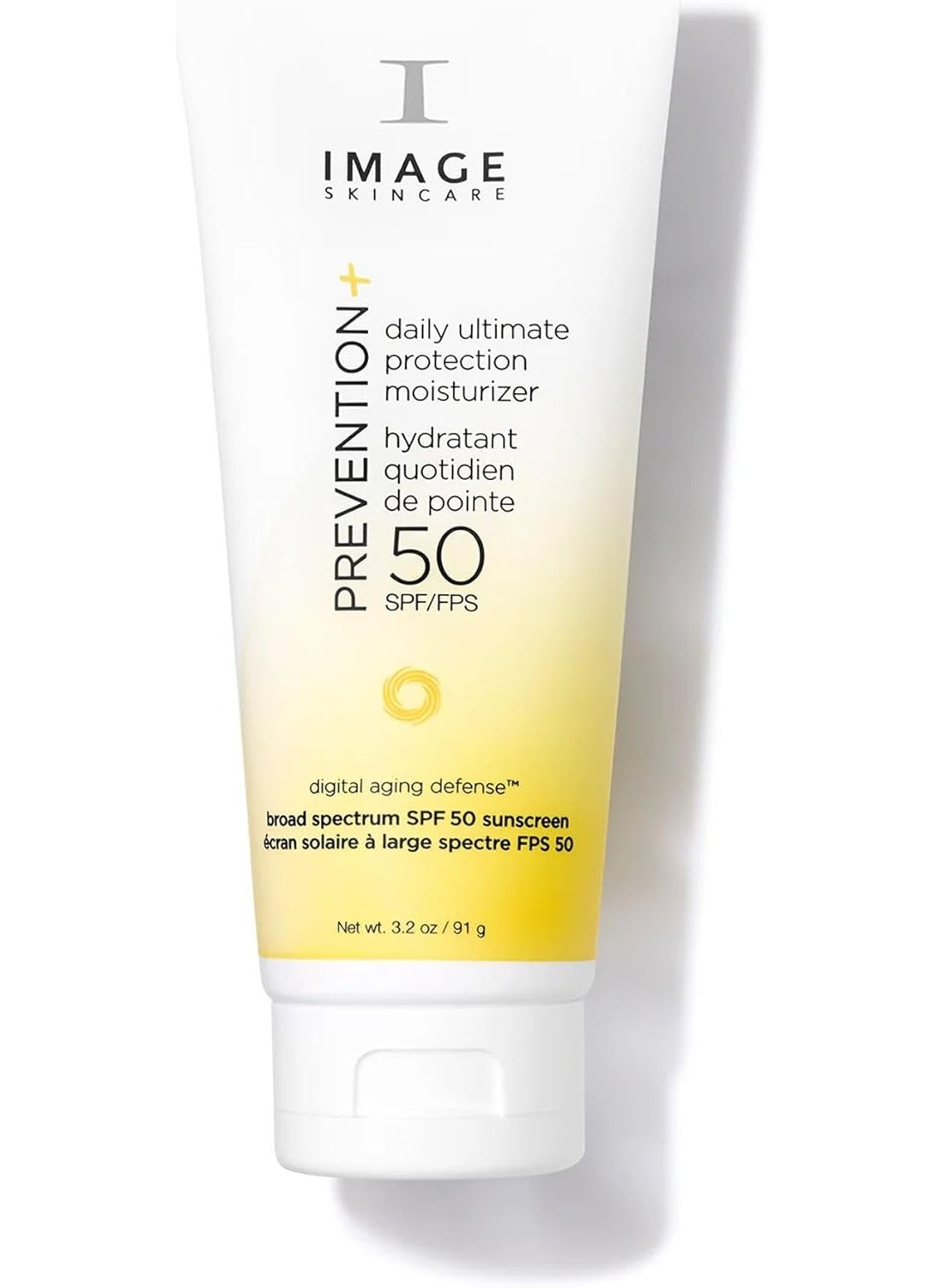 Image Skincare Prevention+ Daily Ultimate Protection SPF 50 Moisturizer, 3.2 Ounce