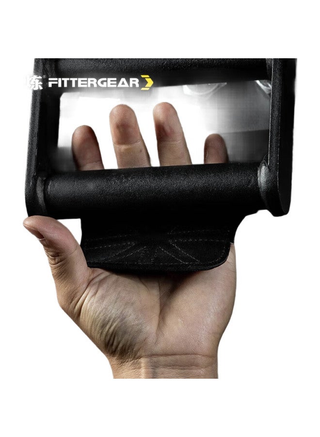Fittergear Fitness Gloves For Men, Barbell Equipment Training, Weightlifting Cowhide Grip Assistance Band, Non-Slip Palm Protection, Anti-Callus - Image 1