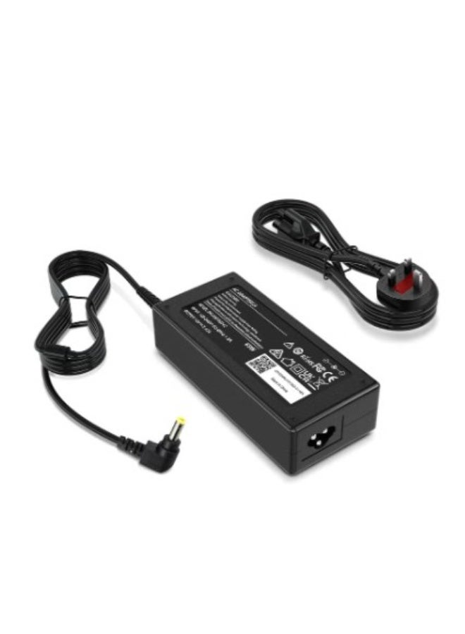 Terabyte 65W Laptop Charger for Toshiba Satellite C50 C55 C655 C675 C850 C855 C855D C875 P50 L50 L55 L55D L75 L300 L305 PA3917U-1ACA PA3714U-1ACA PA5035U-1ACA 19V 3.42A AC Adapter for Toshiba Laptop[5.5x2.5mm] - Image 1