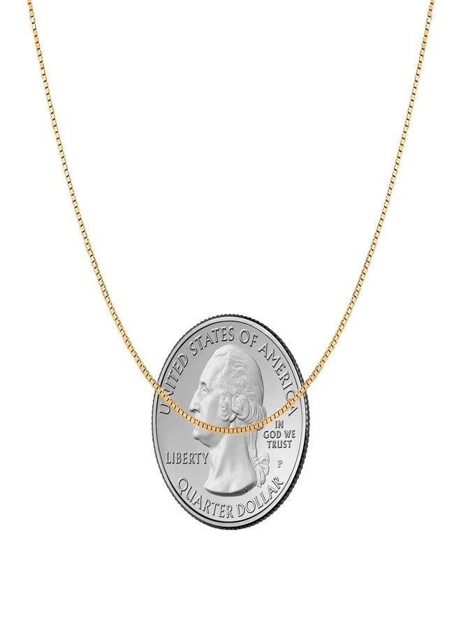 Savlano 925 Sterling Silver Solid 0.8mm Box Adjustable Bolo 14-24 Inch Chain Necklace For Women & Girls - Made in Italy Comes With Savlano Gift Box, Sterling Silver, n - Image 4