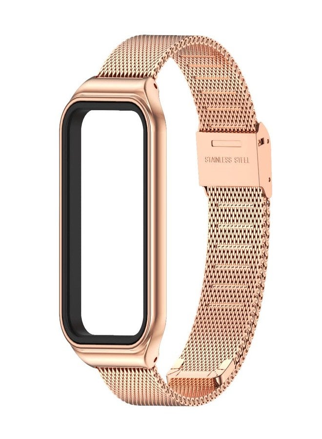 MIJOBS Metal Replacement Strap for Amazfit Band 7 Wristband Watch Strap Compatible with Amazfit 7 Fitness Tracker - Image 2