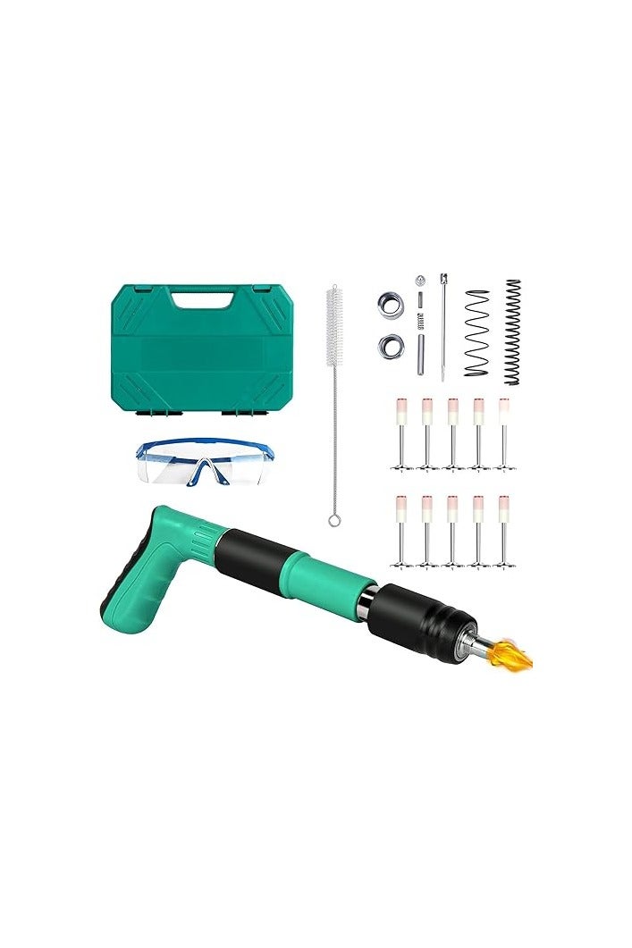 Mini Manual Solid Steel Nail Gun with 3 Adjustable Gears for Ceiling, Concrete Ceiling Nailer, Portable Mini Nailer by JETCH (Gun Only with Nails, 50pcs) - Image 2