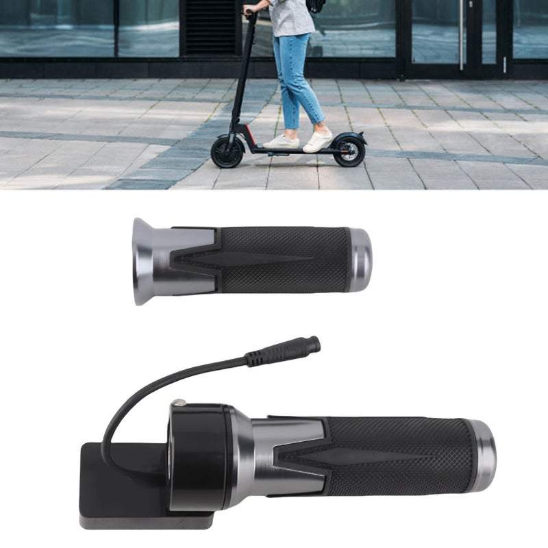Electric Scooter Throttle Grip 48V Mg Alloy Twist Throttle Handle with Display 6 Pin Waterproof Connector for Sealup Electric Scooters - Image 5