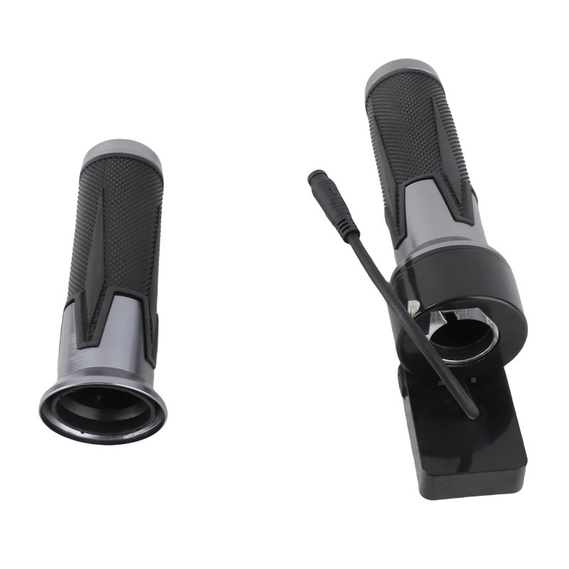 Electric Scooter Throttle Grip 48V Mg Alloy Twist Throttle Handle with Display 6 Pin Waterproof Connector for Sealup Electric Scooters - Image 3