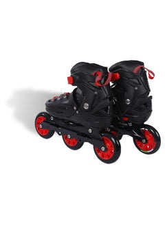 ENDLESS  EL1033 Inline Adjustable Skates Large 39 EUR (UK 5.5) - 43 EUR (UK 9) for 12 Years and Above |Aluminium Chassis and 100 mm PU Three Wheels | With ABEC 9 Bearings | Indoor and Outdoor  - Image 2