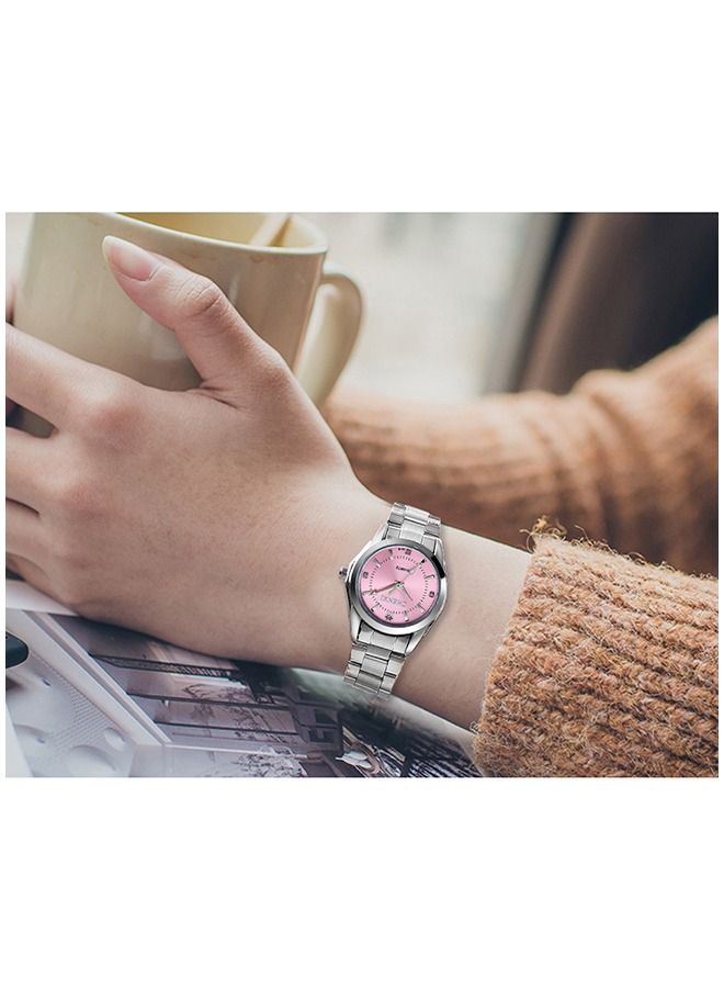 Chenxi Women's Classic Wrist Watch  Silver/Pink - Image 2