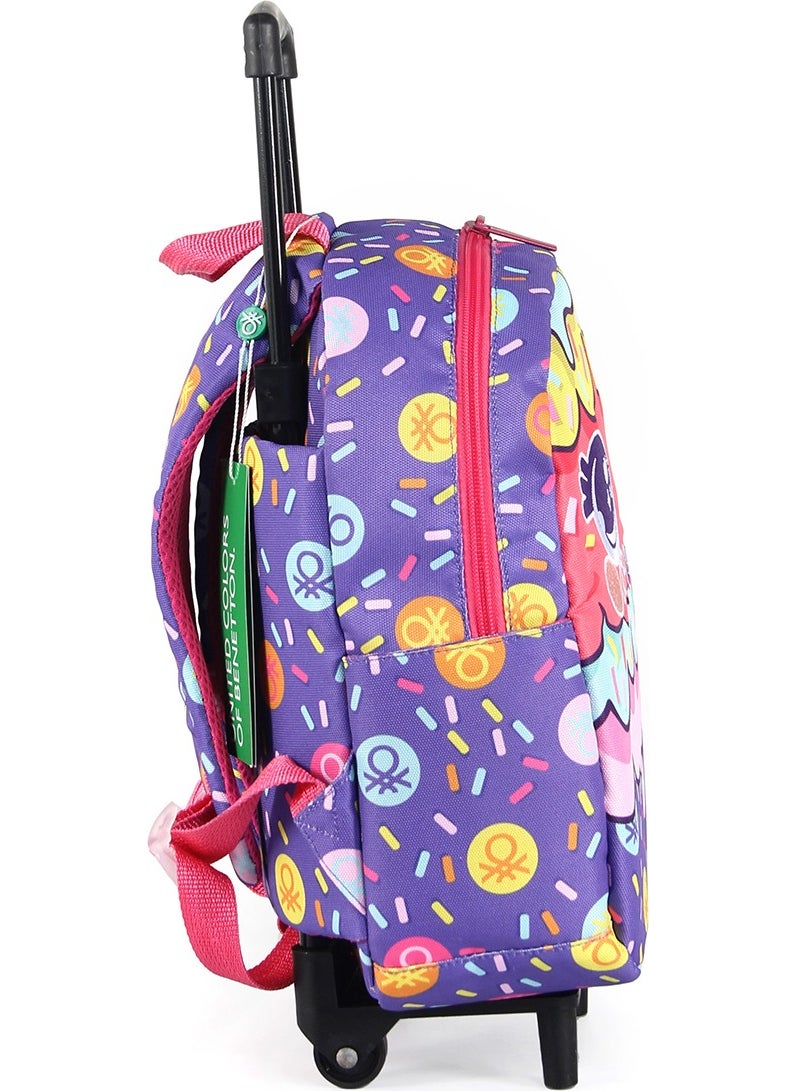 UNITED COLORS OF BENETTON . Kindergarten Bag With Trolley 03678  - Image 3