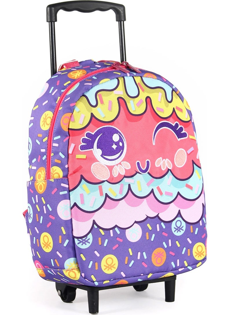 UNITED COLORS OF BENETTON . Kindergarten Bag With Trolley 03678  - Image 2