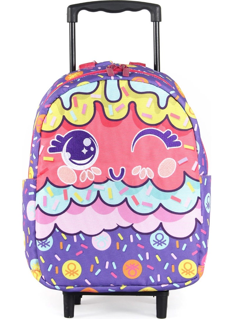 UNITED COLORS OF BENETTON . Kindergarten Bag With Trolley 03678  - Image 1