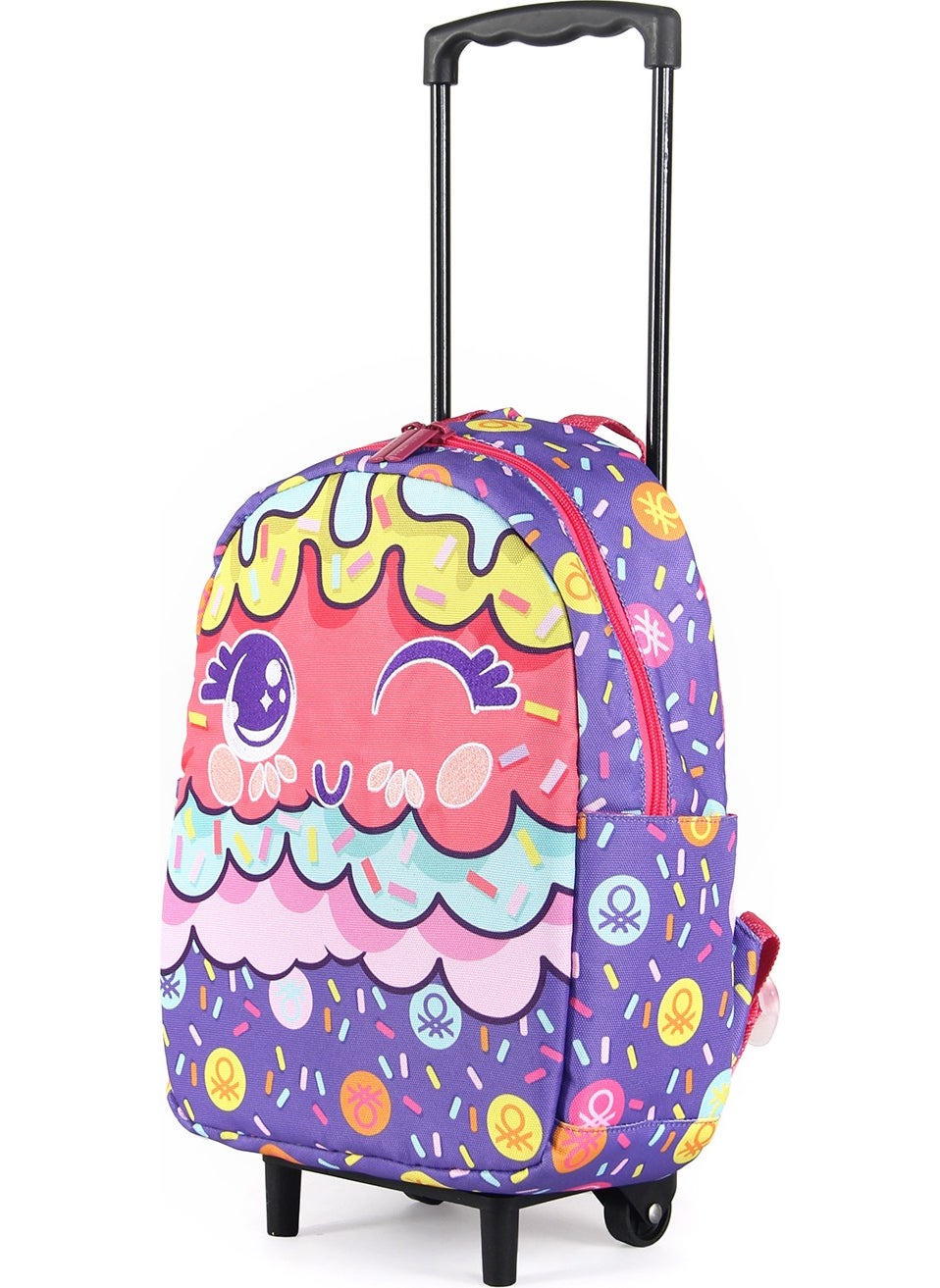 UNITED COLORS OF BENETTON . Kindergarten Bag With Trolley 03678  - Image 4